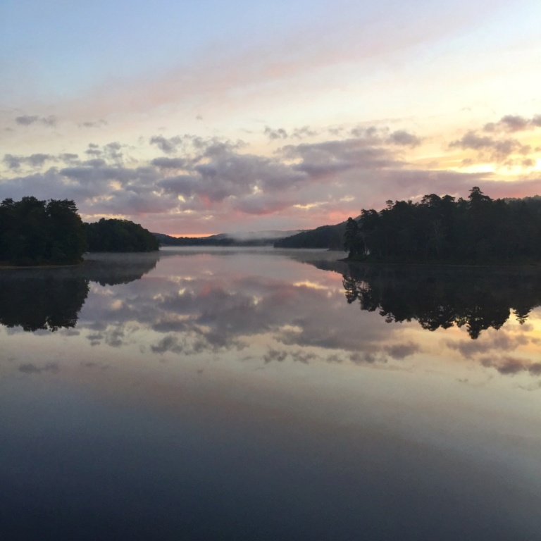 Morgenstimmung auf dem Weg nach Halmstad