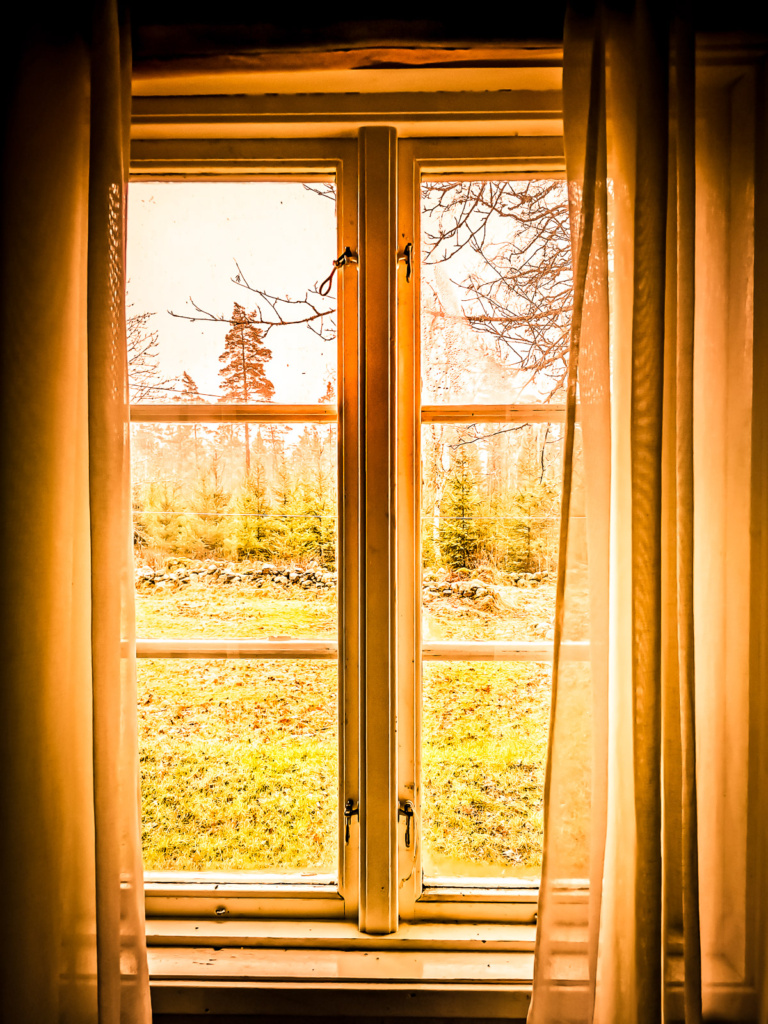 En neuer Tag begrüsst uns im Sommerhaus