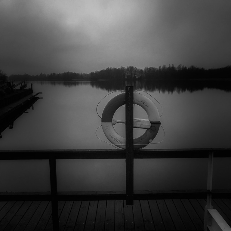 Die Nacht kommt am Bolmen